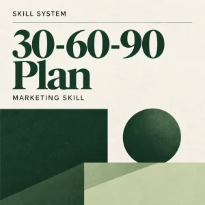 30-60-90 Plan — editorial cover