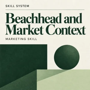 Beachhead and Market Context — editorial cover