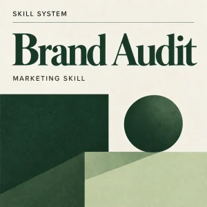Brand Audit — editorial cover