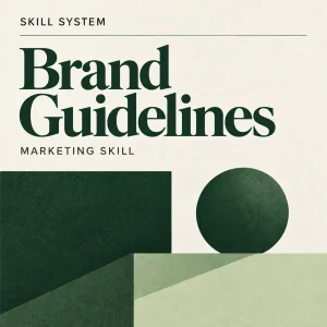Brand Guidelines — editorial cover
