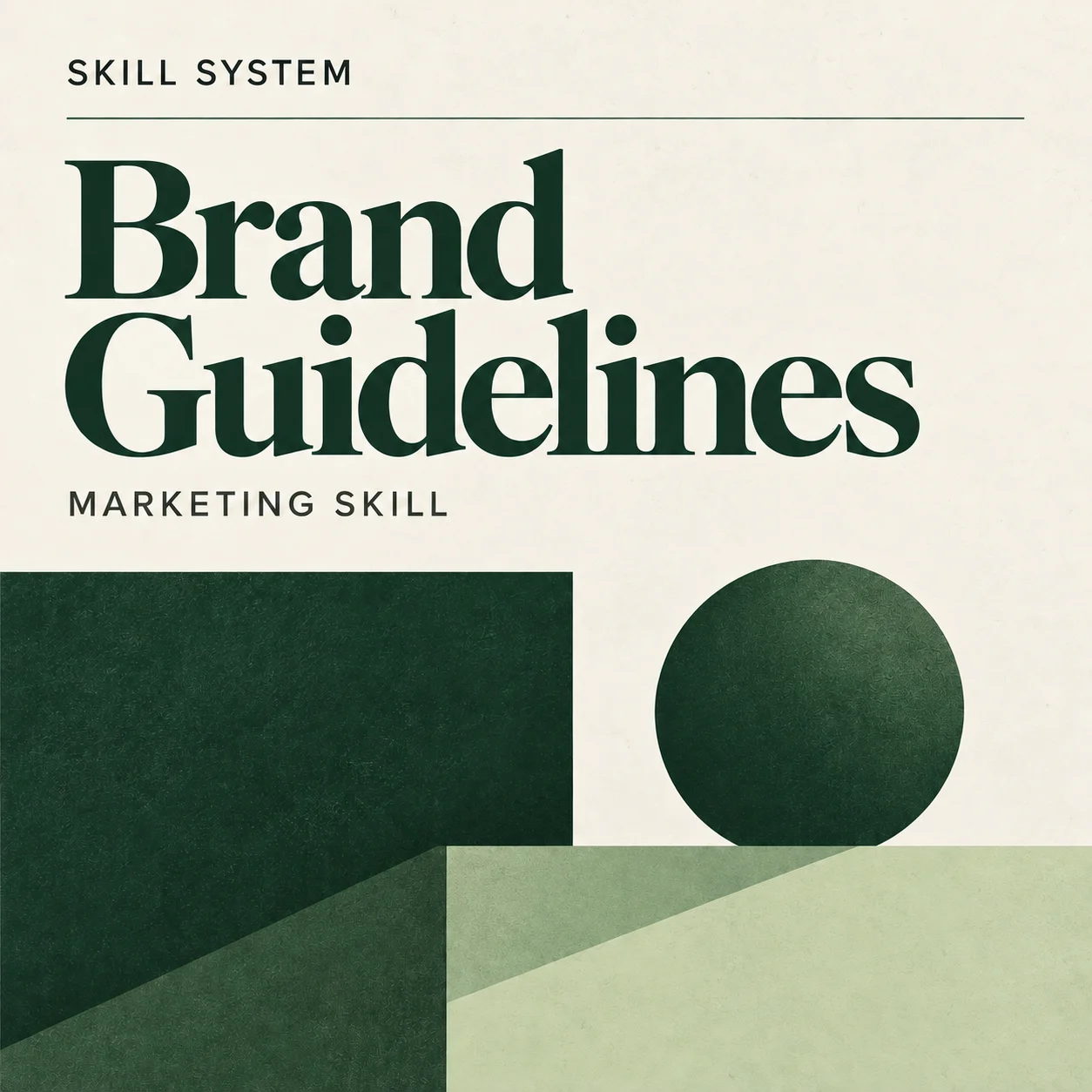 Brand Guidelines — editorial cover