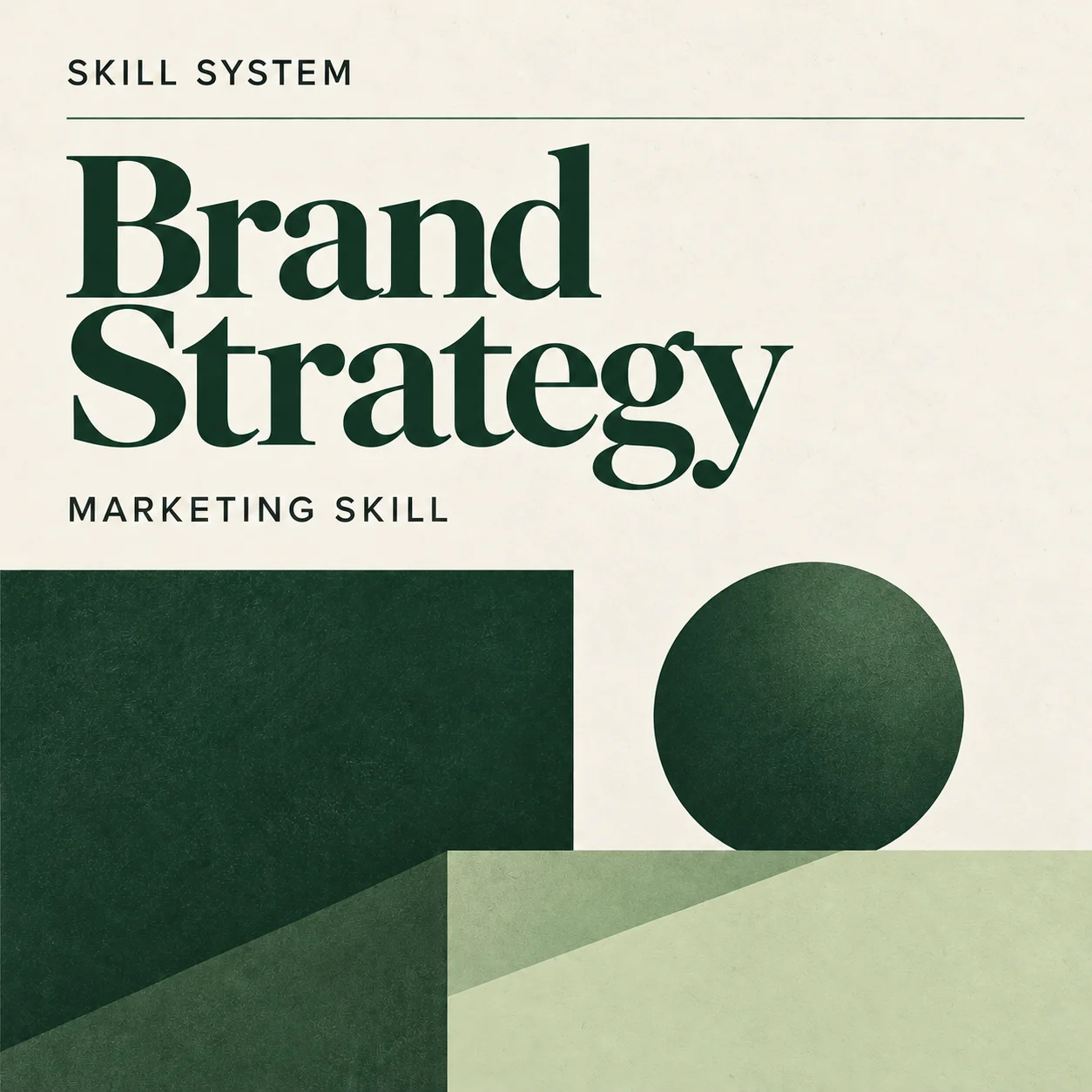 Brand Strategy — editorial cover