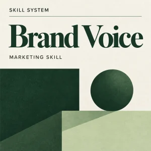 Brand Voice — editorial cover