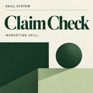 Claim Check — editorial cover