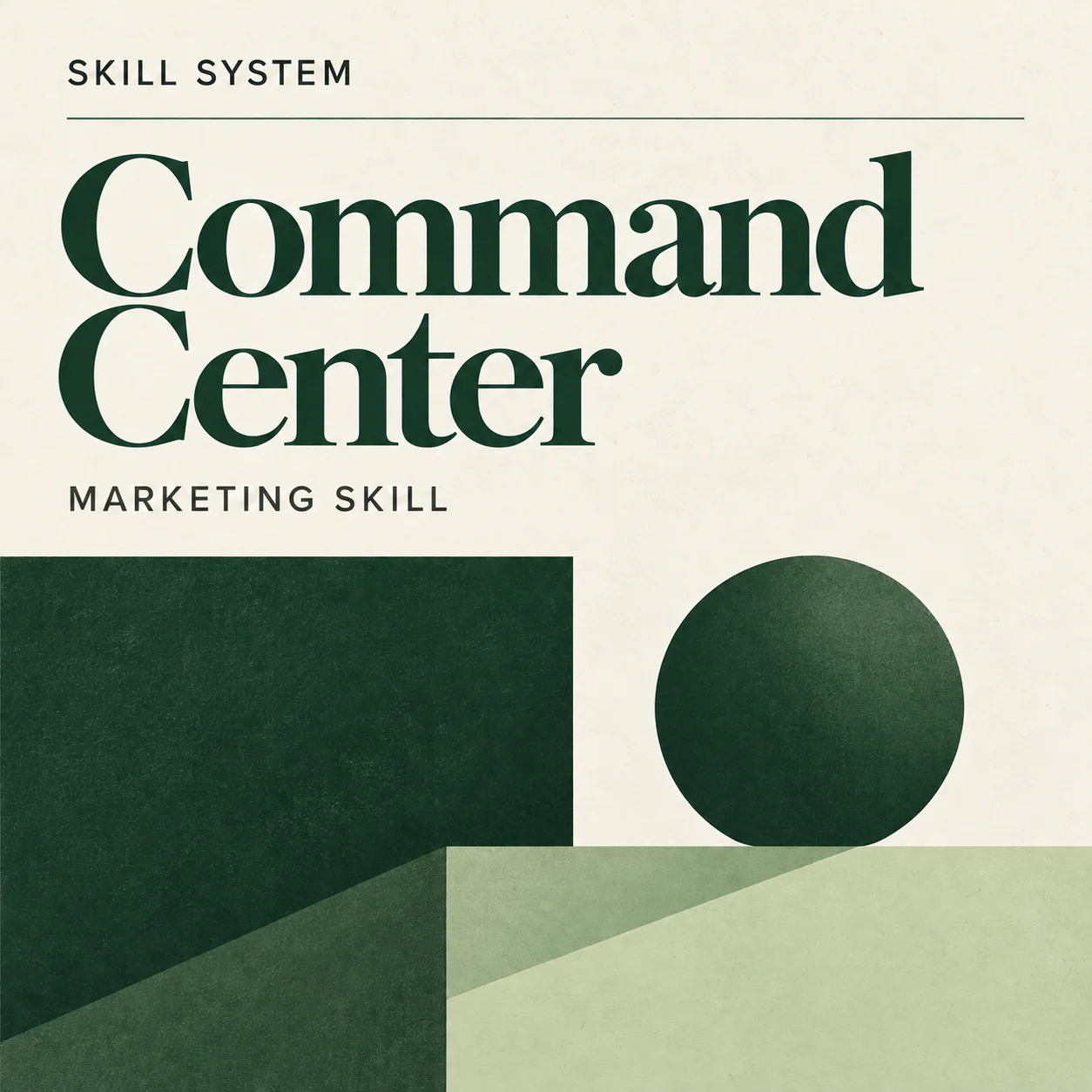 Command Center — editorial cover