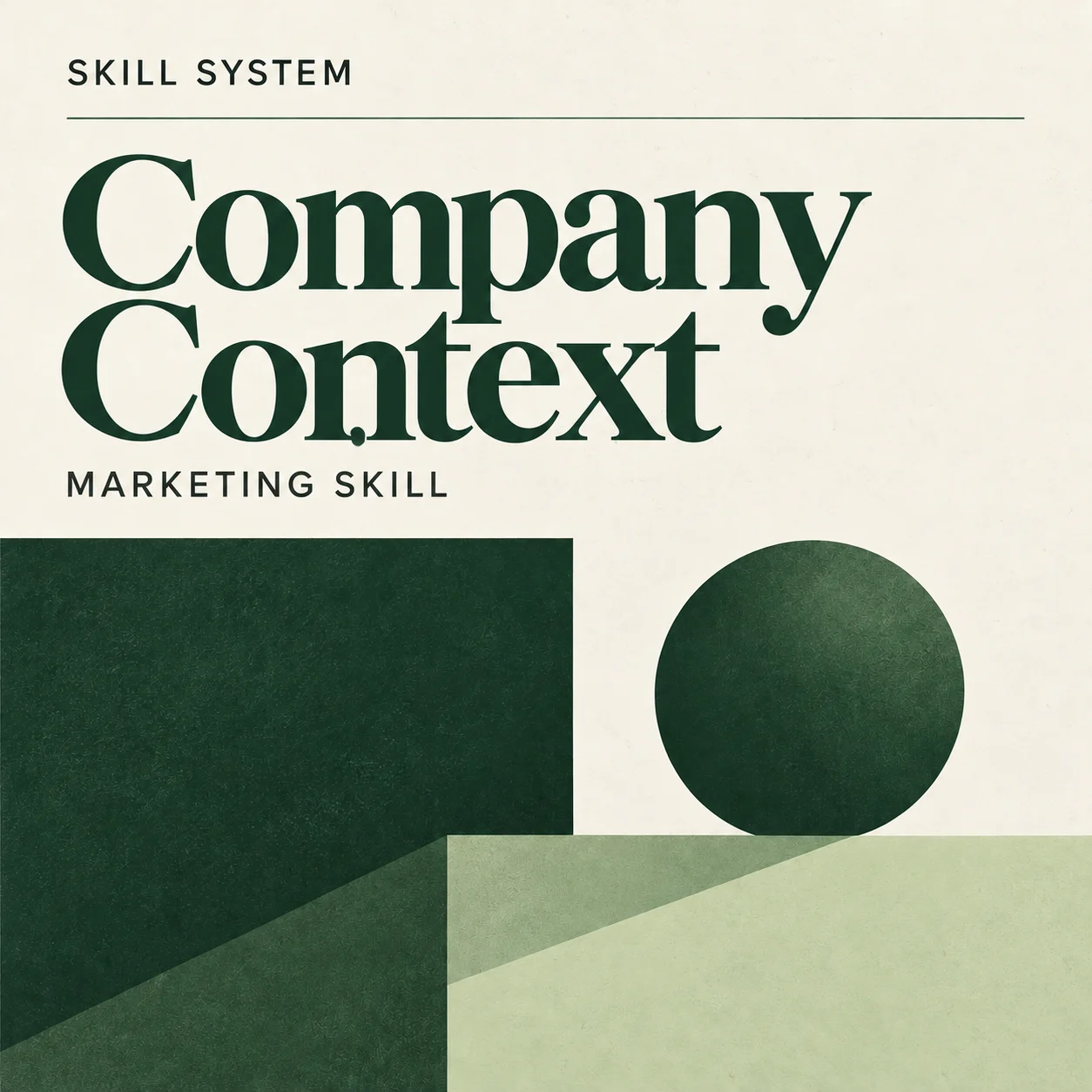 Company Context — editorial cover