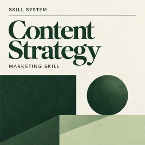 Content Strategy — editorial cover