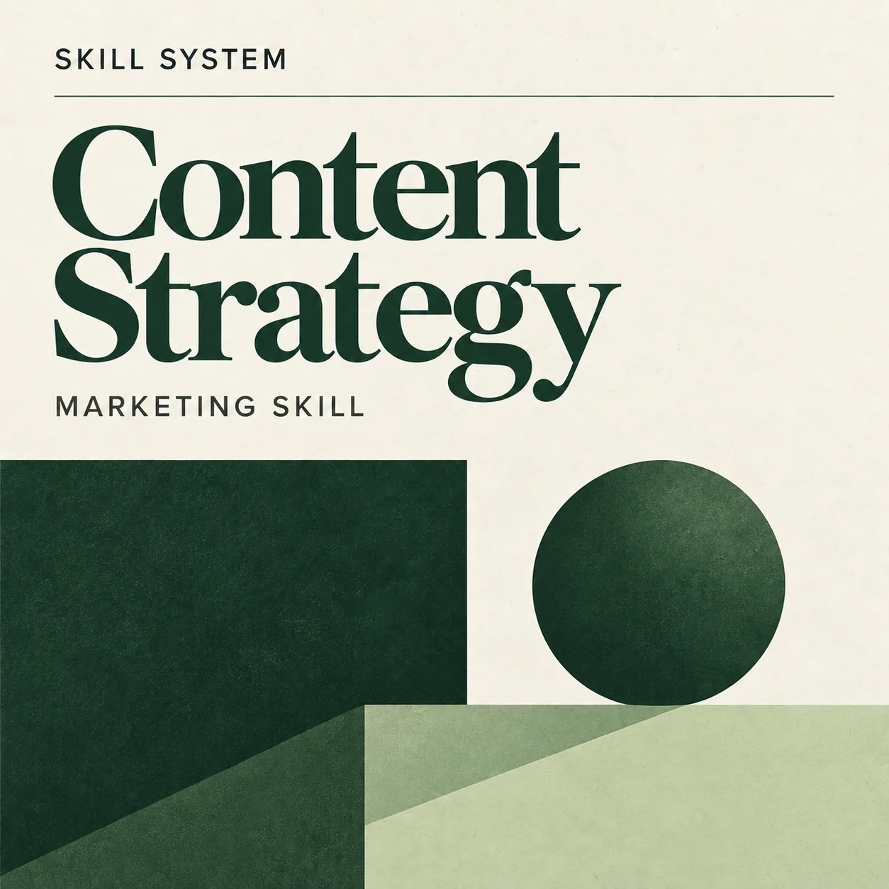 Content Strategy — editorial cover