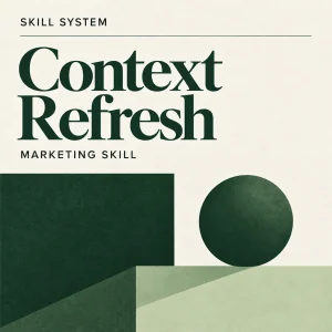Context Refresh — editorial cover