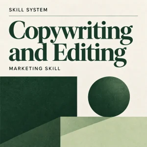 Copywriting and Editing — editorial cover