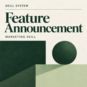 Feature Announcement — editorial cover
