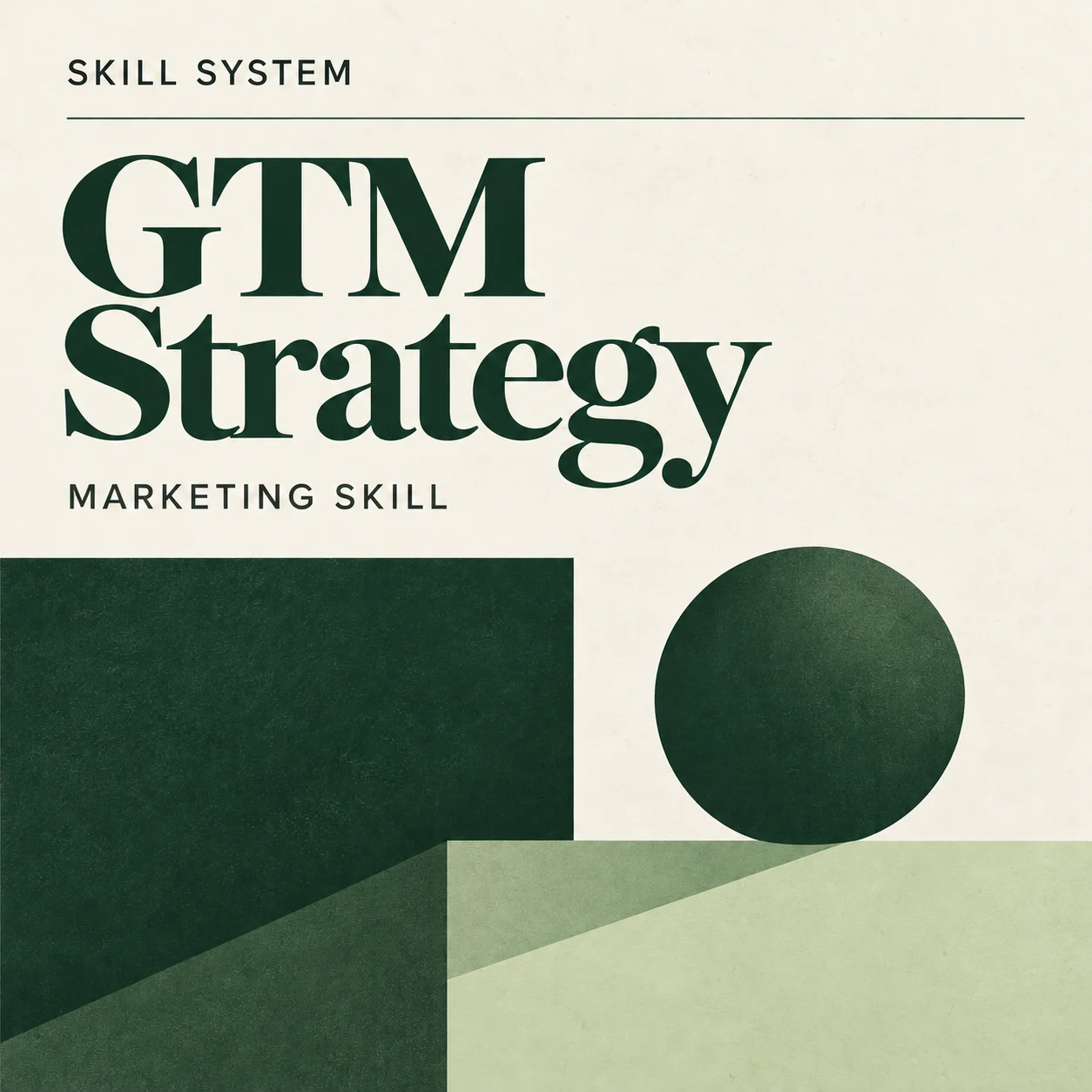 GTM Strategy — editorial cover
