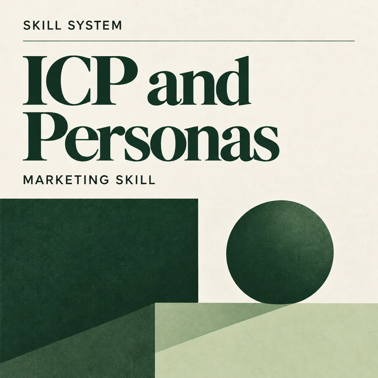 ICP and Personas — editorial cover