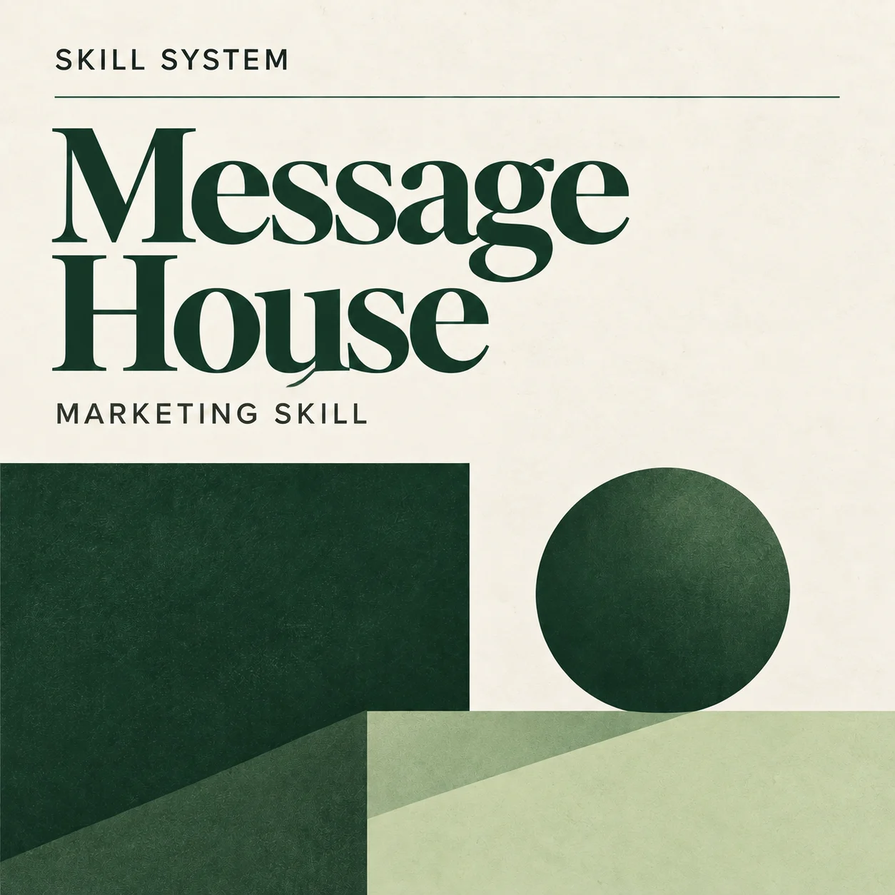 Message House — editorial cover