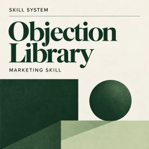 Objection Library — editorial cover