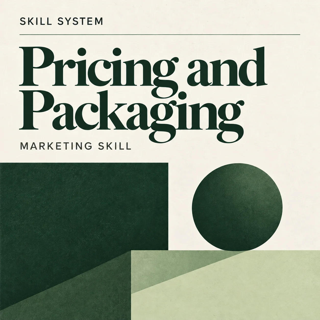 Pricing and Packaging — editorial cover
