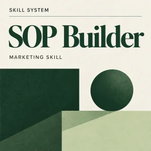 AI Marketing SOP Builder