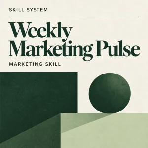 Weekly Marketing Pulse — editorial cover