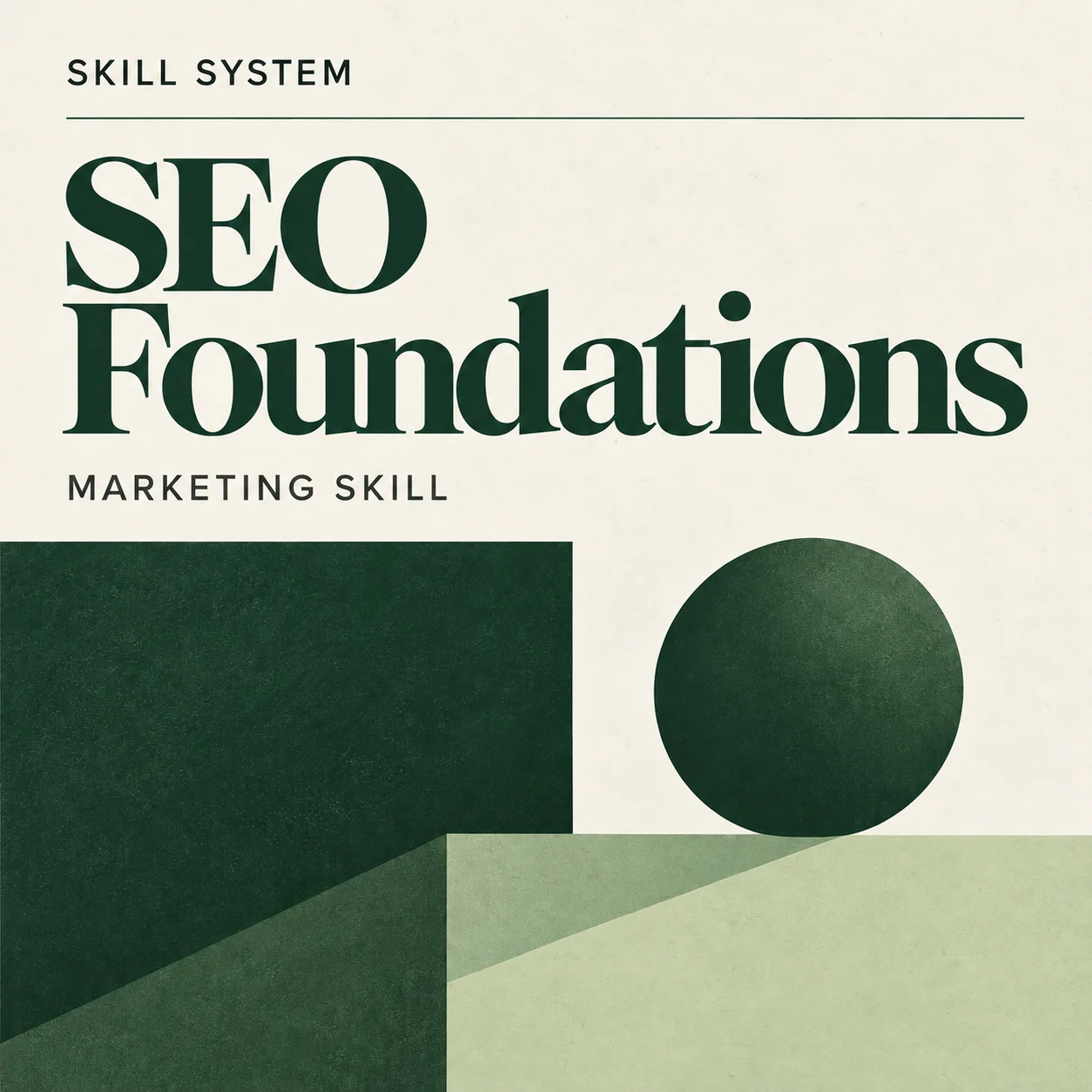 SEO Foundations — editorial cover